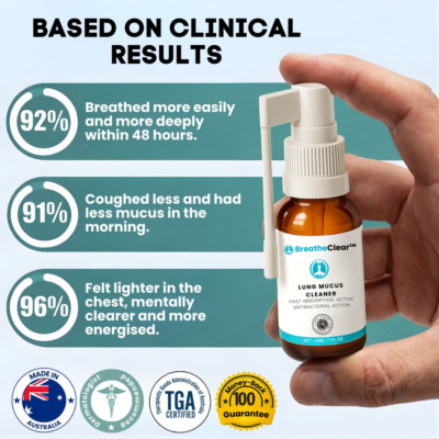 BreatheClear™ Lung Mucus Cleaner with eucalyptus