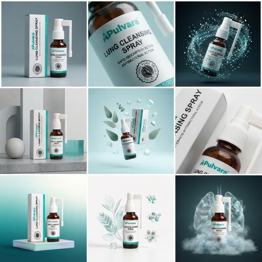 Pulvara™ Lung Cleansing Spray with eucalyptus