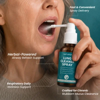 Naturva™ Lung Cleanse Spray for twice-daily use